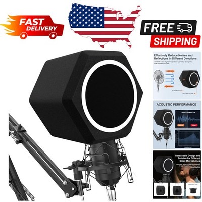 Professional Microphone Pop Filter Isolation Ball for Crystal Clear Recording