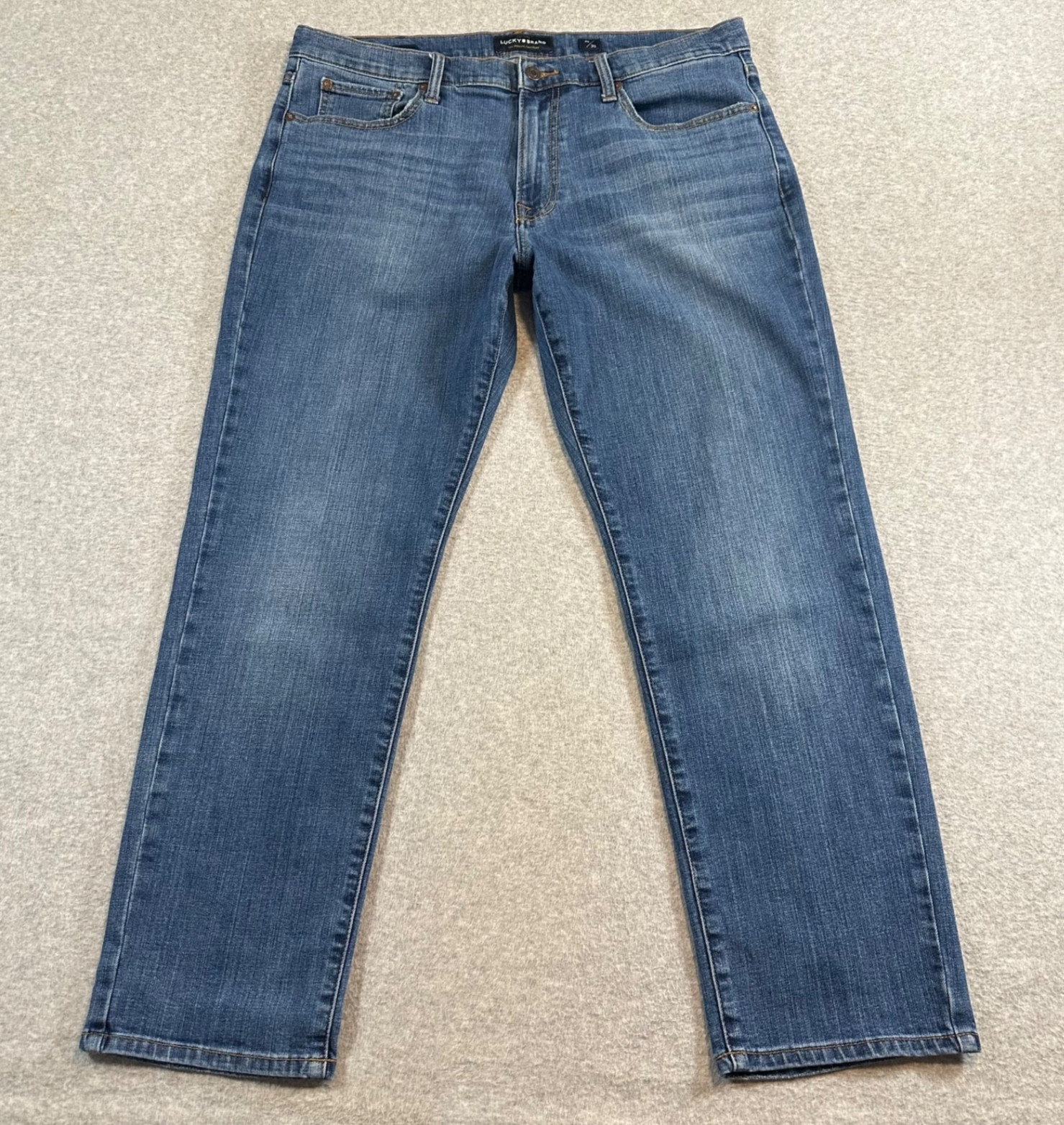 Stretch Dark Wash Blue