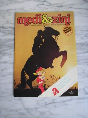 Vintage - medi&zini Die pfiffige Zeitschrift aus Deiner Apotheke 70er 80er Jahre