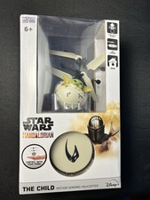 Star Wars Disney Mandalorian The Child Baby Yoda Motion Sensing Helicopter New