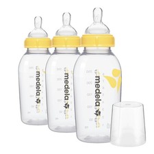 Medela Breast Milk Storage  Feeding Bottles - 3 Pack 8 Ounce 