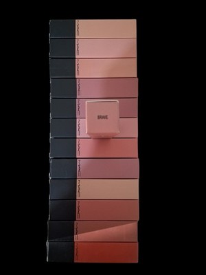 MAC Cosmetics Satin Lipstick, #802 Brave, 0.1oz / 3g, NEW