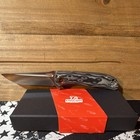 Dream Tech D3898MG Pocketknife Gray/Black Micarta Liner Lock Drop Point Plain — photo 2