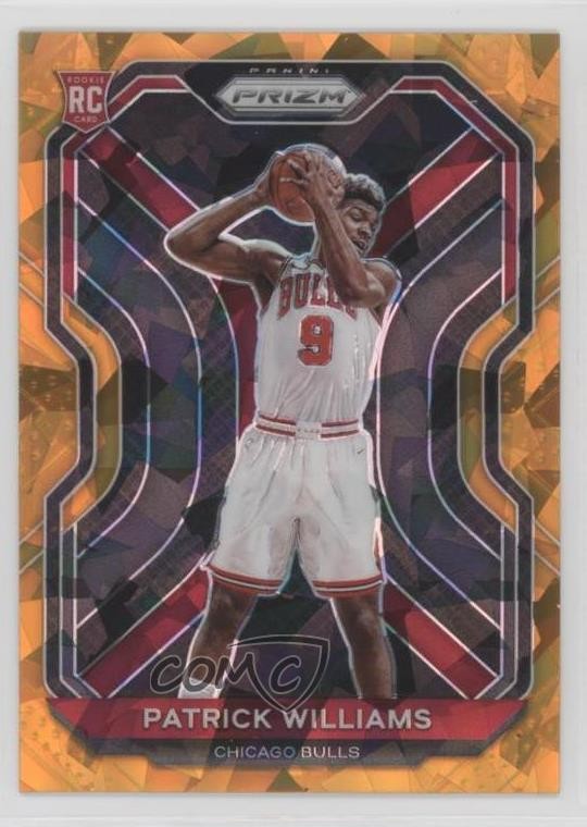 2020-21 Panini Prizm Orange Ice Prizm Patrick Williams #288 12g7