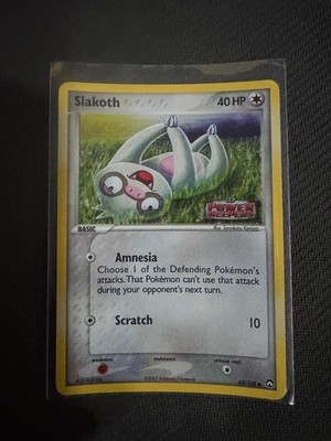 Pokemon Slakoth Power Keepers 63/108 Common Reverse Holo Near Mint