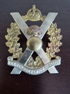 Canadian The New Brunswick Scottish Regiment Cap Badge