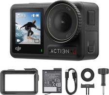 DJI Osmo Action 4 Essential Combo, Waterproof Action Camera Vlogging Camera