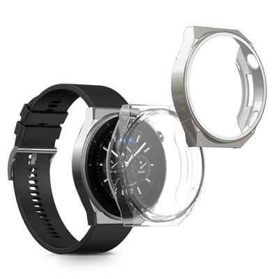 Hülle für Huawei Watch GT3 Pro 46mm Silikon Fullbody Schutzhülle Cover Case 