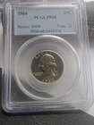 Proof 1964 Silver 25C Washington Quarter PCGS PF68