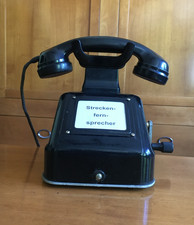 Telefon OB 33 Bahnhoffernsprecher Signalfernsprecher Streckenfernsprecher antik