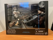 Hasbro STAR WARS Black Series 6    Speeder Bike Biker Scout Trooper Figure New