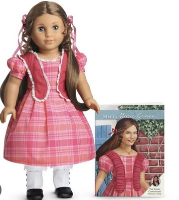 RETIRED American Girl Marie-Grace Doll & Book ''