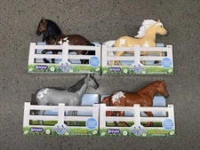 Breyer Paddock Pals Horses Set of 4 – Nutmeg, Chai, Toffee & Gingersnap – New