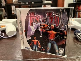 House of the Dead 2 Dreamcast 1999 Complete in Box with TWO Light Guns Bundle