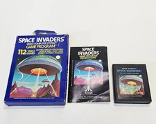 Space Invaders: The Original Aliens Atari 2600 Game 1980 Complete w/ Manual CIB 