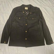 Ship John + Dehen Ramblin Jacket black wool X...