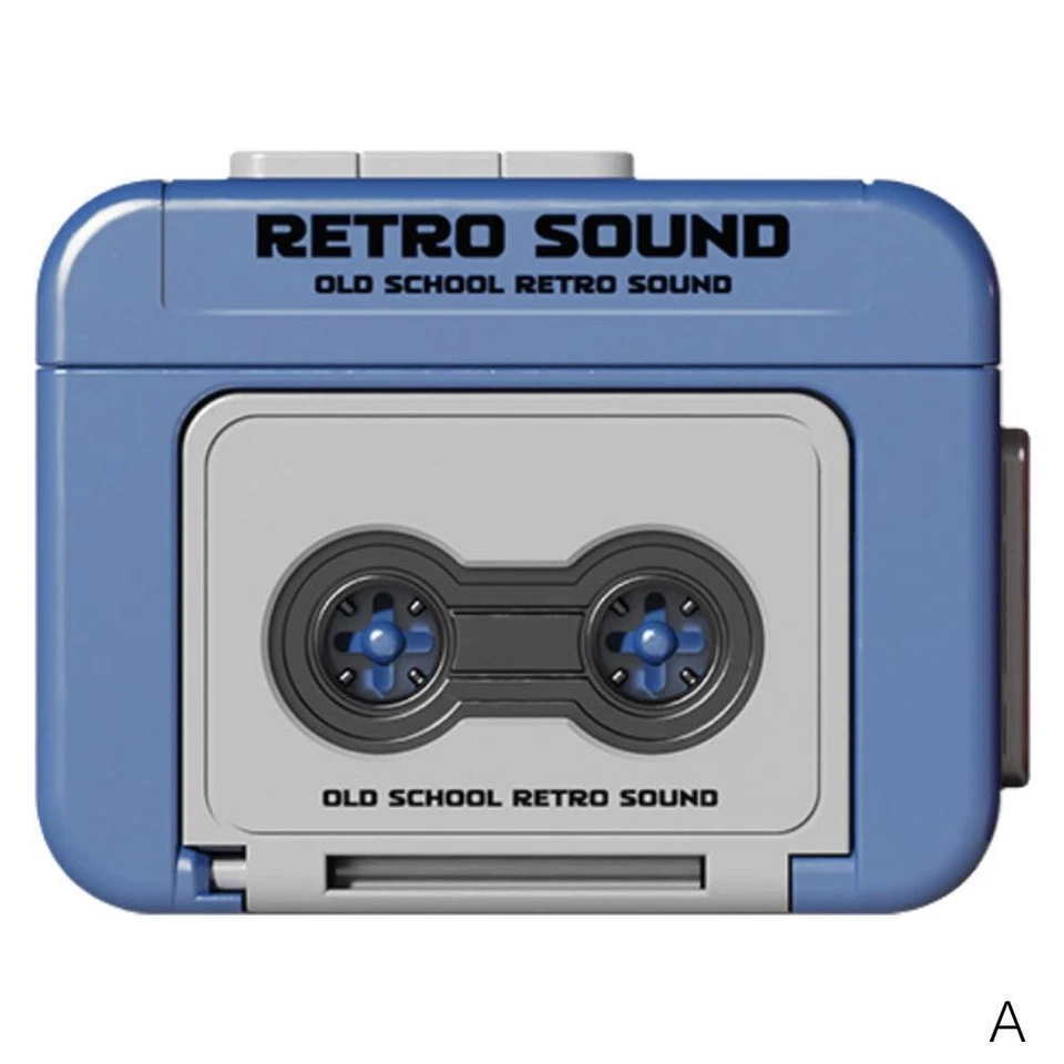 Mini Llavero Grabadora Creativo, Grabadora Vintage I4H1 Llaveros Cinta C3V8 Foto 4 de 4