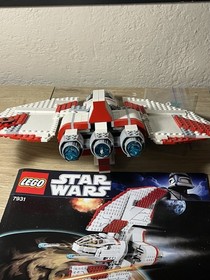 LEGO Star Wars 7931 T-6 Jedi Shuttle Build only No Minifigures
