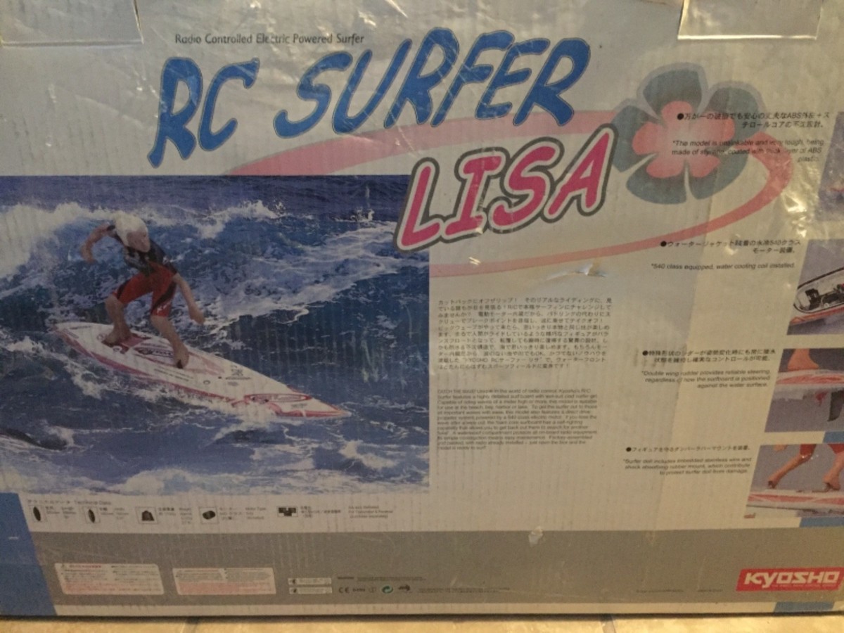 Kyosho RC Surfer Lisa KYOB05A3 1/5 Scale Ready Set Fair Open Box