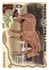 2019 Topps Allen and Ginter Mares and Stallions #MS15 Holsteiner Horse - NM-MT