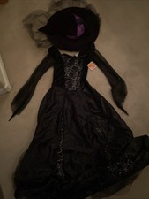Target Witch Costume -small Women  s With A Purple Witch Hat