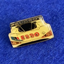 Peugeot Esso Motor Racing Formula 1 Promo Advertising Pin Badge Automobilia
