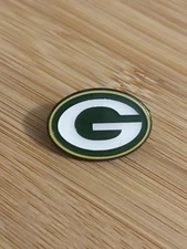 New Green Bay Packers NFL Lapel Pin Classic Logo Small Penny Size Free Shipping