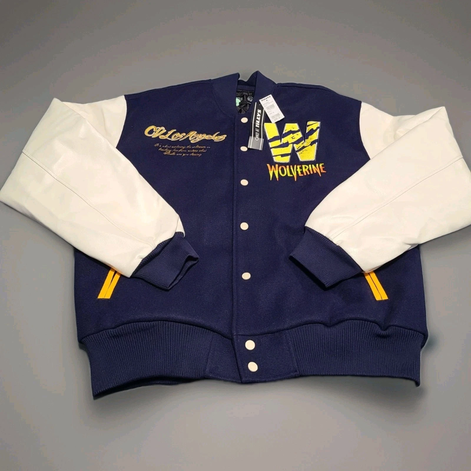 CVLA x Marvel Wolverine Varsity Jacket  Men's