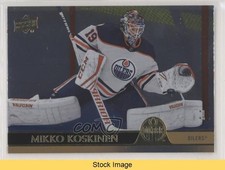 2020-21 Upper Deck Silver Foil Mikko Koskinen #72 READ 0h56