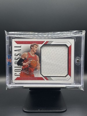 2018-19 National Treasures Colossal Patch - Lauri Markkenen/99 Game Worn