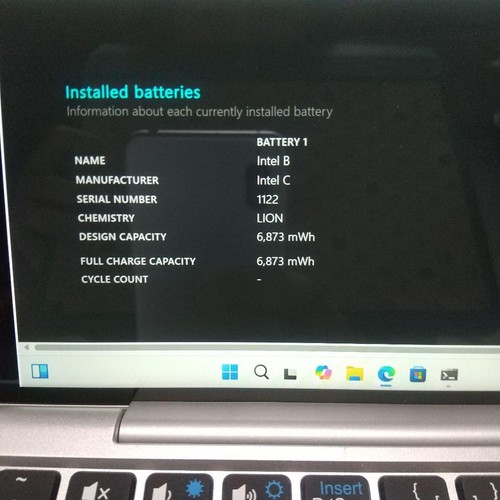 GPD POCKET X7-Z8750 windows11 Nueva Batería UMPC Portátil PC 8GB RAM 128GB PLATEADO - Imagen 10 de 11