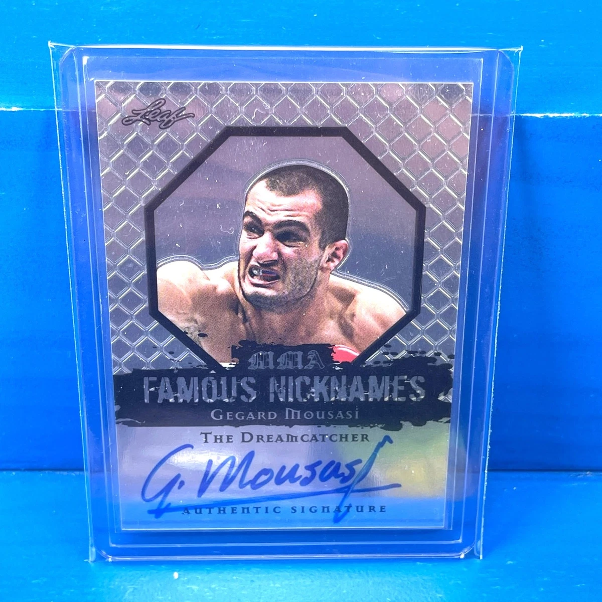 Leaf Mixed Martial Arts (MMA) Autographed Sports Trading Cards