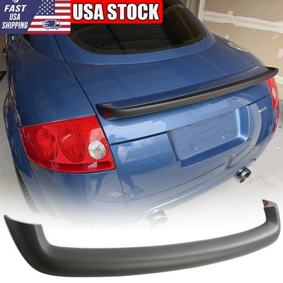#ad Matte Black Rear Trunk Spoiler Tail Wing For Audi TT Mk1 Type 8N Quattro 1998 06 $98.79
