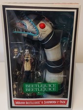 NECA BEETLEJUICE BEETLEJUICE MATADOR BEETLEJUICE & SANDWORM 2 PACK – IN STOCK