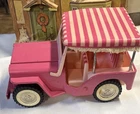 VINTAGE 1960s PINK TONKA SURREY JEEP