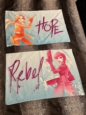 Star Wars Forces of Destiny reversible standard size pillowcase- Rey/Sabine Wren