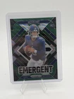 2025 Panini Prizm - Emergent Jaxson Dart #6 Green Wave Prizm (RC)
