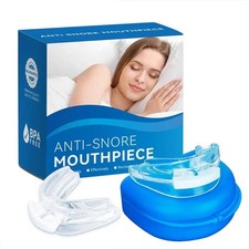 Anti Snore Mouth Guard Bruxism Sleep Aid Stop Snoring Apnea Relief Device
