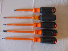 5 KLEIN TOOLS Insulated Screwdrivers