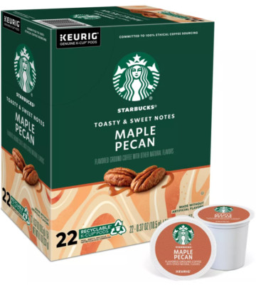 Maple Pecan Coffee - 66 Count ( 3 Pack of 22 Count )