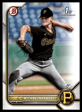 2022 Bowman Draft #BD-176 Michael Kennedy