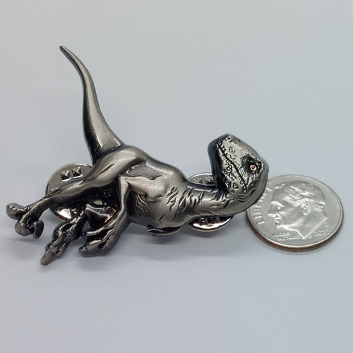 Velociraptor Jurassic World Lootcrate 2018 Pin Lapel Enamel Collectible - Picture 2 of 3