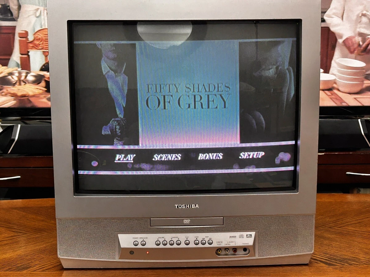 Toshiba CRT 20-29 in Screen TVs With Built - in DVD Player for