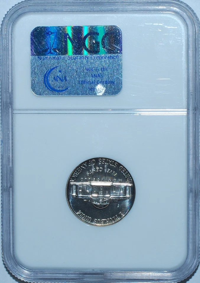 1953 NGC PR68CAM FS-101 Cameo Doubled Double Die Obverse Jefferson Nickel - Image 2 of 4