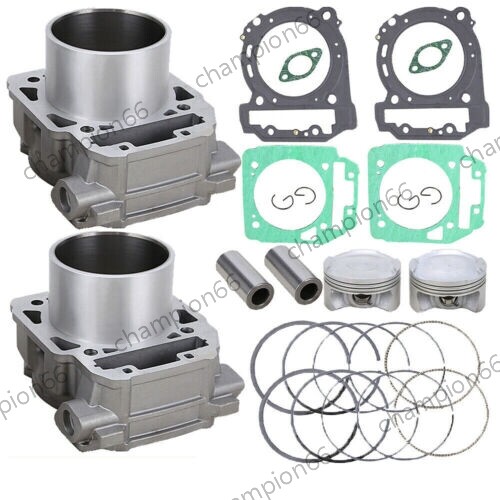 2 Cylinders Piston2 Gasket Kits For Can-am Brp Commander 2 Cylinders Piston2 Gasket Kits For Can-am Brp Commander