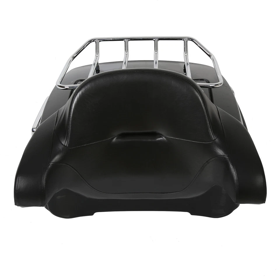 Soporte de montaje de respaldo de maletero King Pack para Harley Davidson Touring Road King 14-25 Foto 3 de 4