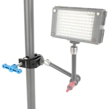 CAMVATE C-Clamp Mount with 1/4"-20 and 3/8"-16 Threads fr Camera Monitor/Light