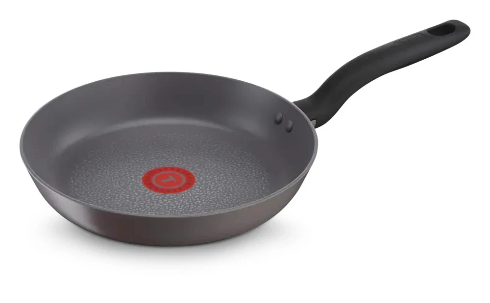 T-fal Hard Titanium Frying Pan Non-stick, Dishwasher & Oven Safe, Gray