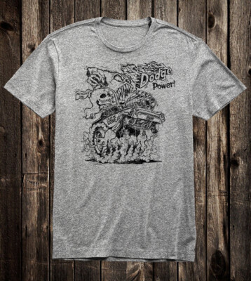 Retro Hot Rod T Shirt Tee 100% Cotton Ed Big Daddy Roth Dodge