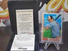 Cal Ripken Jr Baltimore Orioles 1982 Topps Traded Metal Keeper Series 13/500